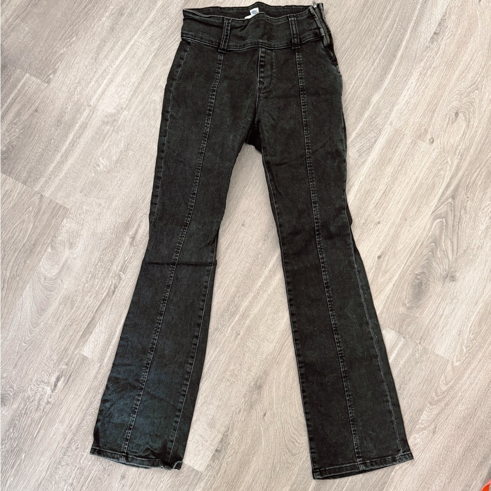 Black Flare Jeans